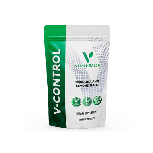 V-Control suplemento herbal para control de azúcar y apetito en cápsulas