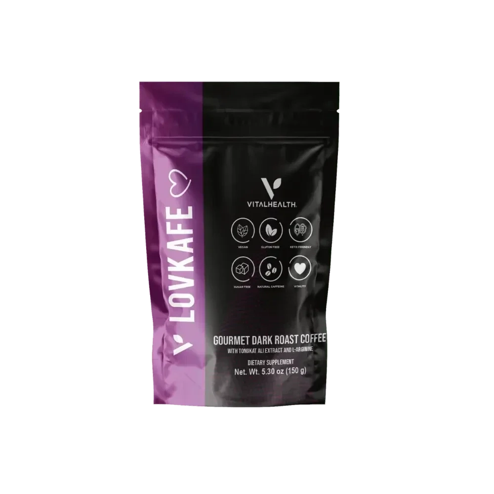 V-Lovkafe café funcional energizante con Tongkat Ali y Ginseng - VitalHealth