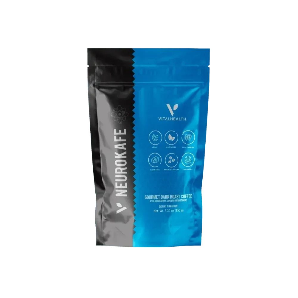 V-Neurokafe – Café con Ganoderma, Probióticos y Ginseng – | VitalHealth
