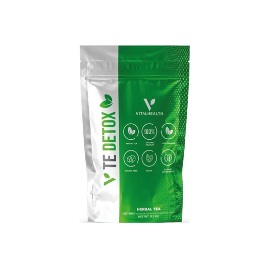 Sobres de té detox VitalHealth para infusión saludable