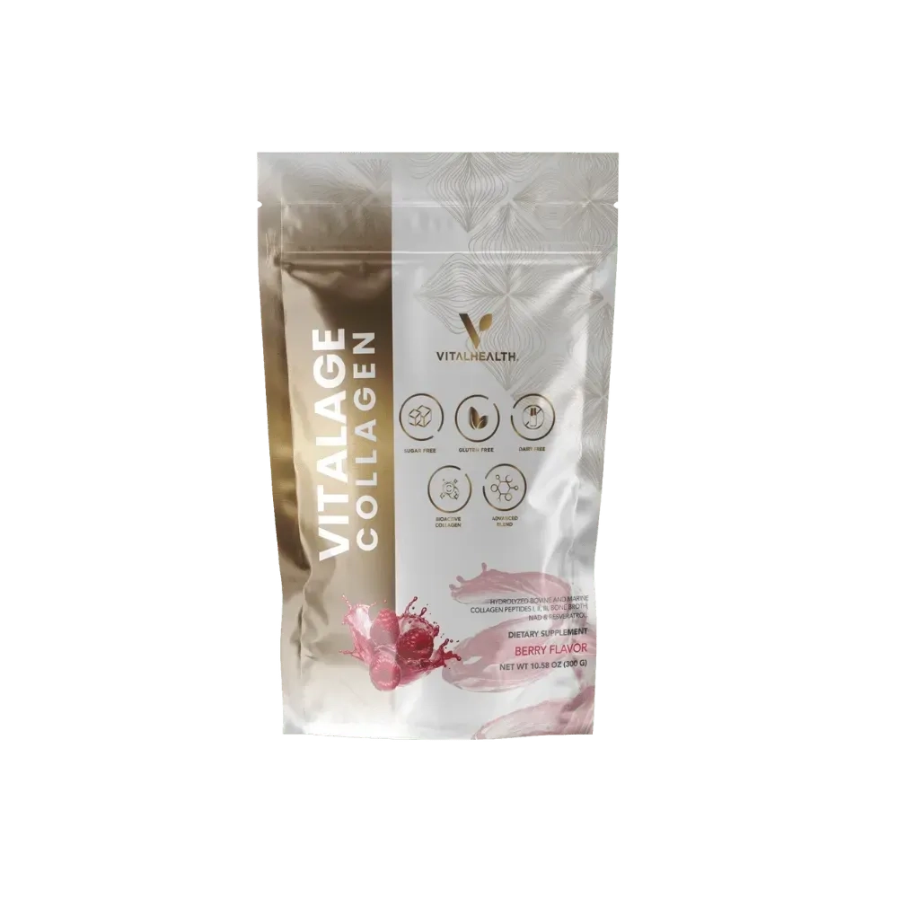 V-Collagen suplemento de colágeno hidrolizado con sabor a berries