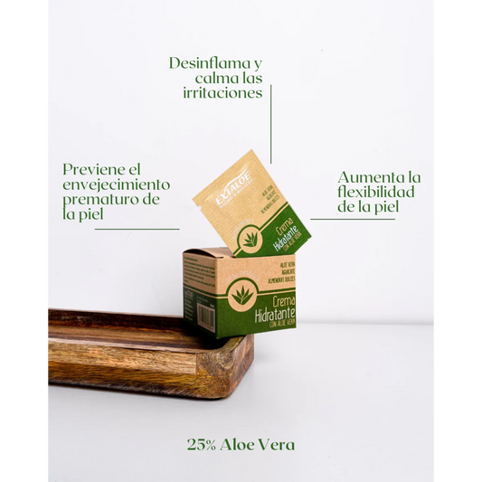 Crema Hidratante con Aloe Vera | Exialoe