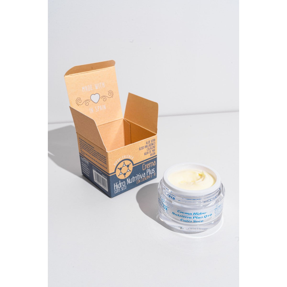 Crema Hidro-Nutritiva Plus con Coenzima Q10 | Exialoe
