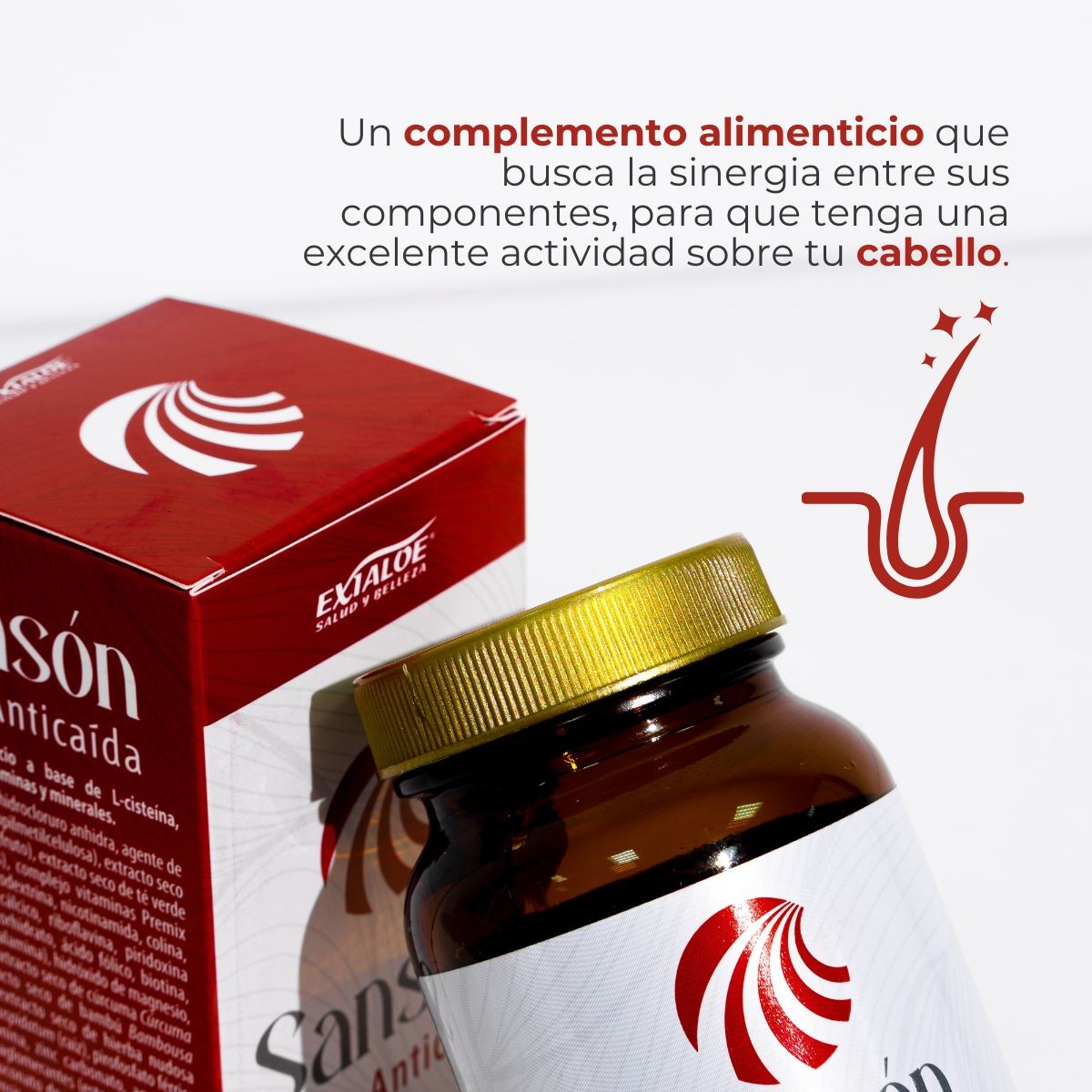 Sansón Anticaída | Cápsulas para el Cabello